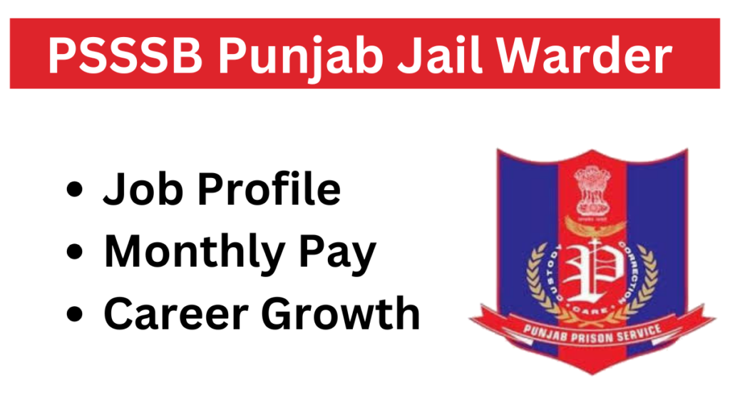 PSSSB Punjab Jail Warder & Matron Salary