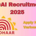 UIDAI Recruitment