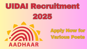 UIDAI Recruitment