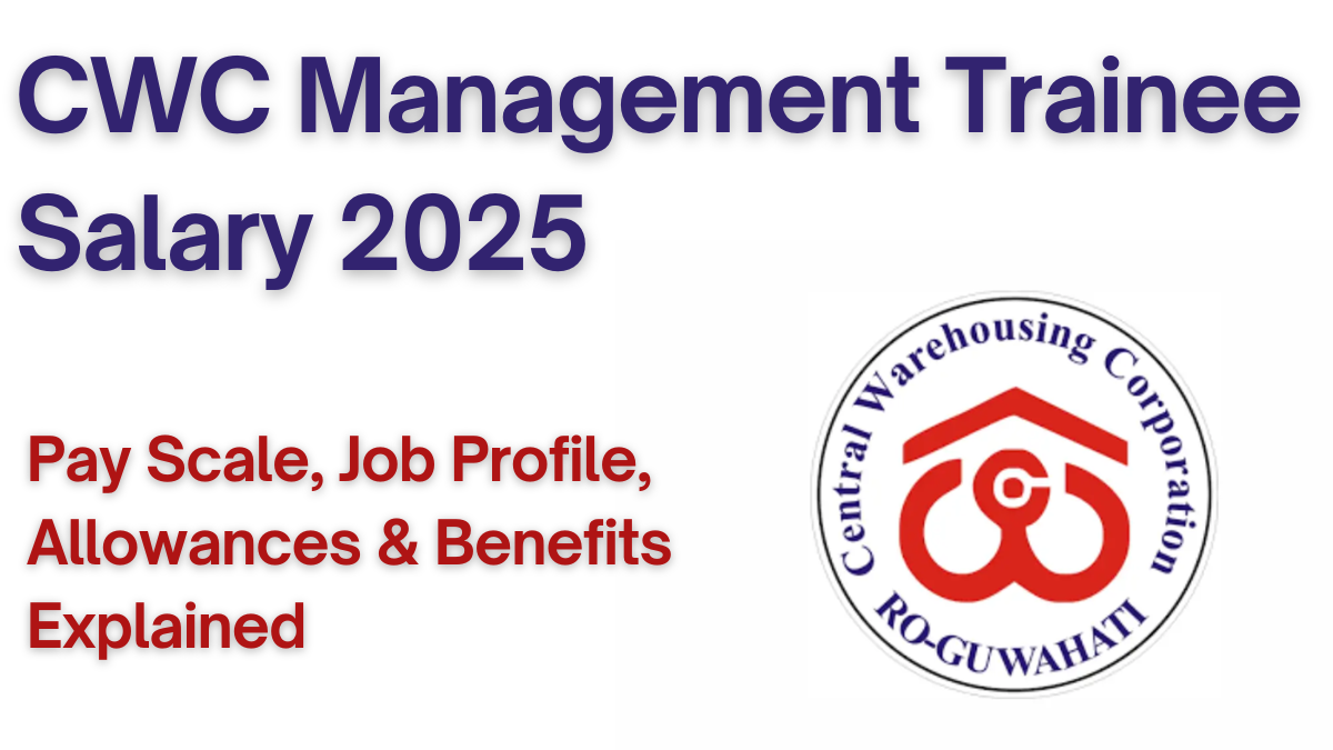 CWC Management Trainee Pay Scale 2025: Salary, Allowances, Job Profile & Perks