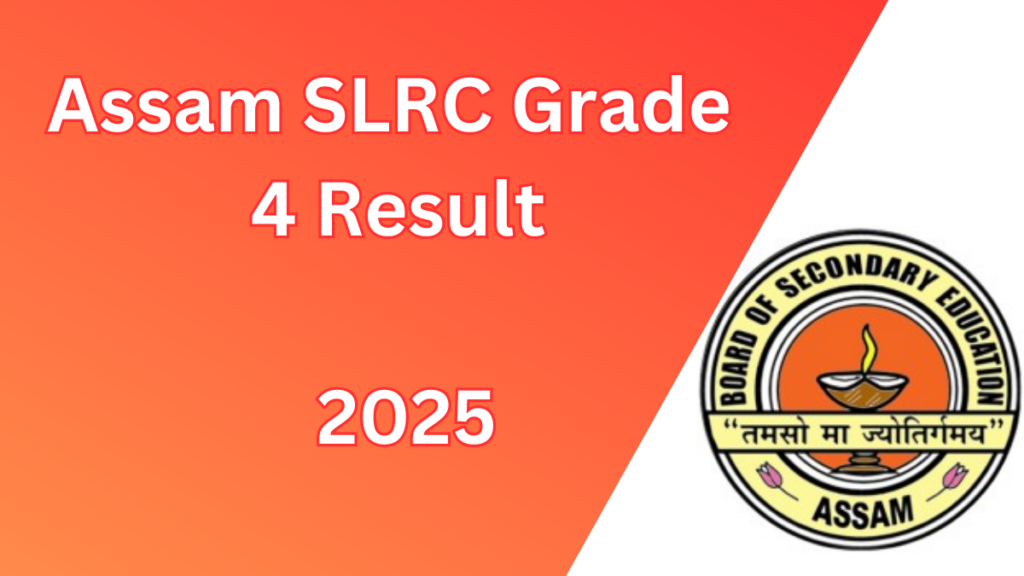 Assam SLRC Grade 4 Result 2025: Check Written Exam Cut-Off Marks List Here