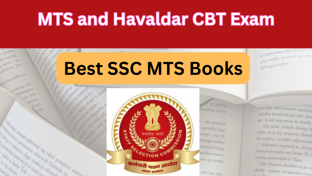 Best SSC MTS Books 2025: Subject-wise Paper 1 Books 