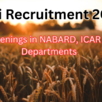 Agri Recruitment 2025: New Openings in NABARD, ICAR & State Departments – Apply Now