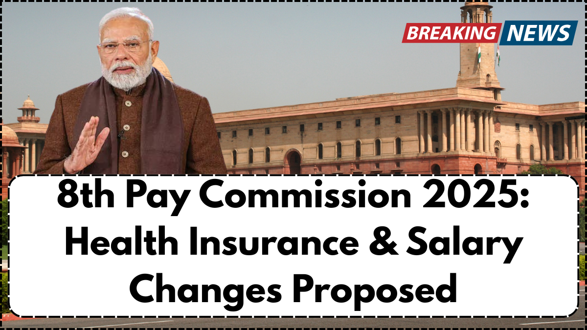 8th Pay Commission 2025: Health Insurance & Salary Changes Proposed
