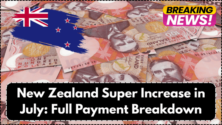 New Zealand Super Increase in July: Full Payment Breakdown