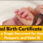 Digital Birth Certificate 2025: Now a Single Document for Aadhaar, Passport, and Voter ID
