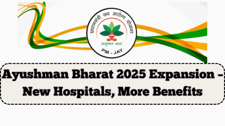 Ayushman Bharat 2025 Expansion – New Hospitals, More Benefits Announced