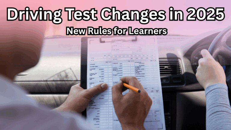 Driving Test Changes in 2025 – New Rules for Learners